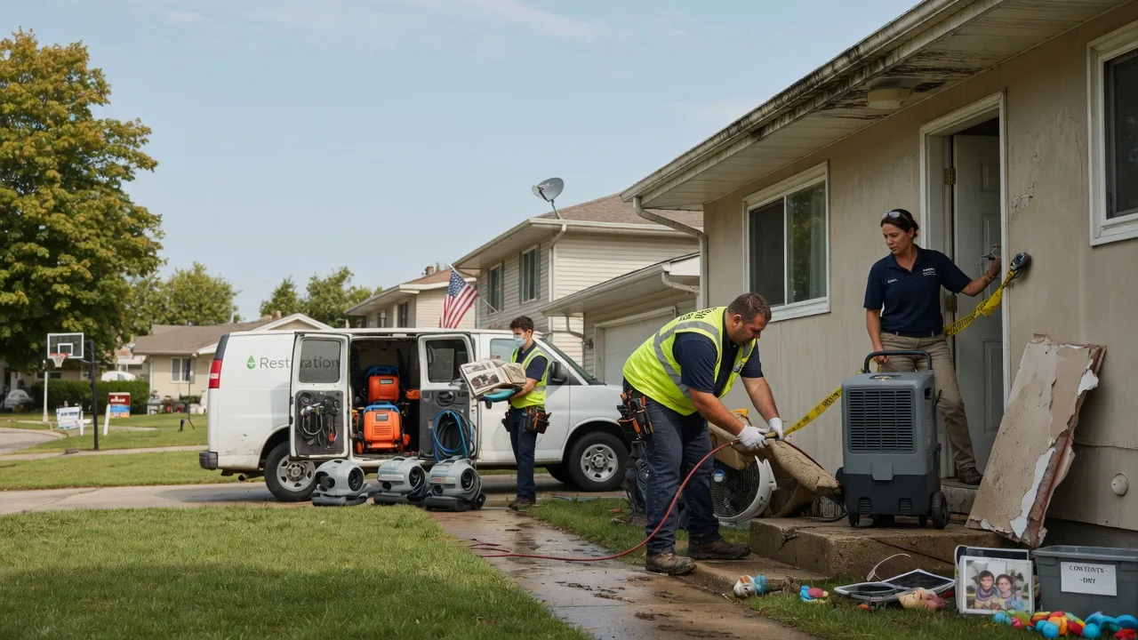 Water Damage Restoration in Dubois, IN near me